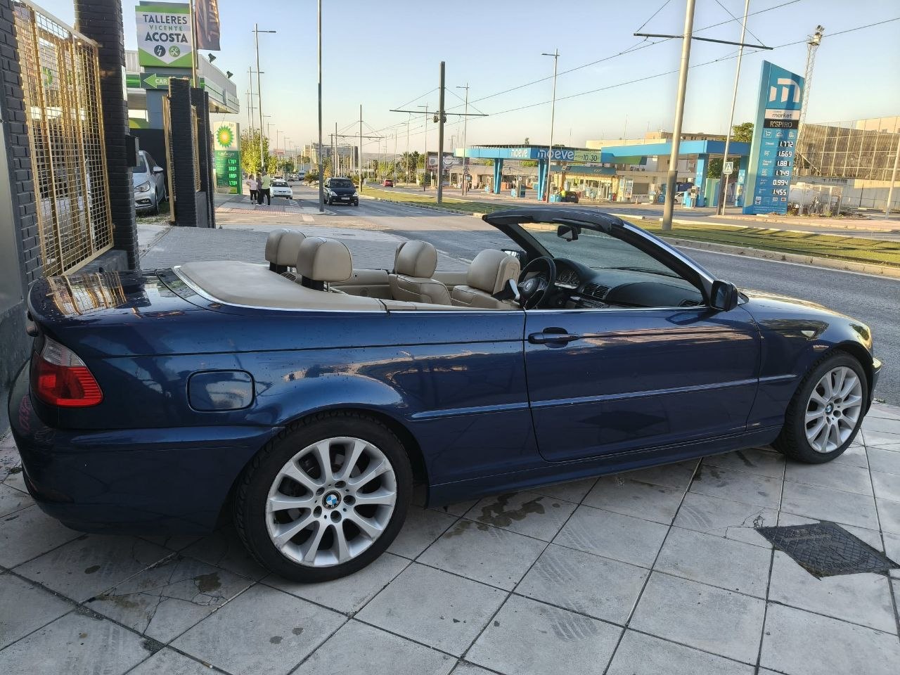 BMW Serie 3 320d Cabrio 2005 - Vista trasera