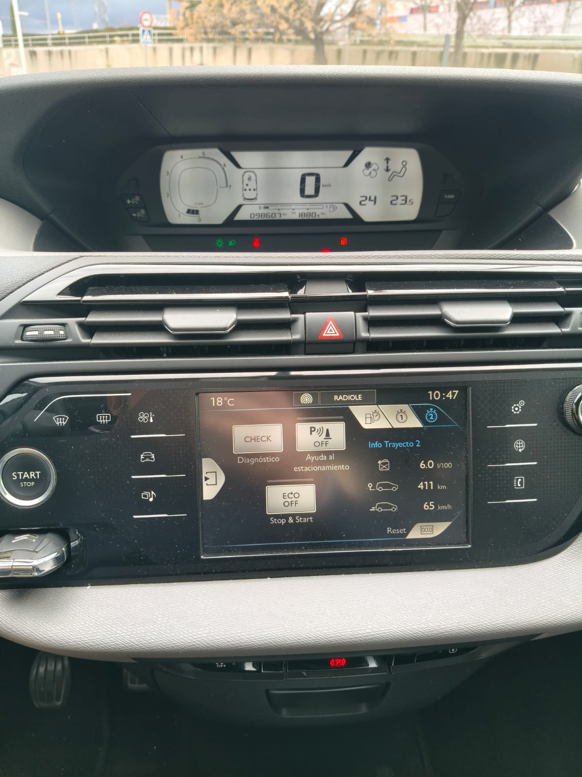 Citroën C4 Picasso 2016 - Asientos traseros