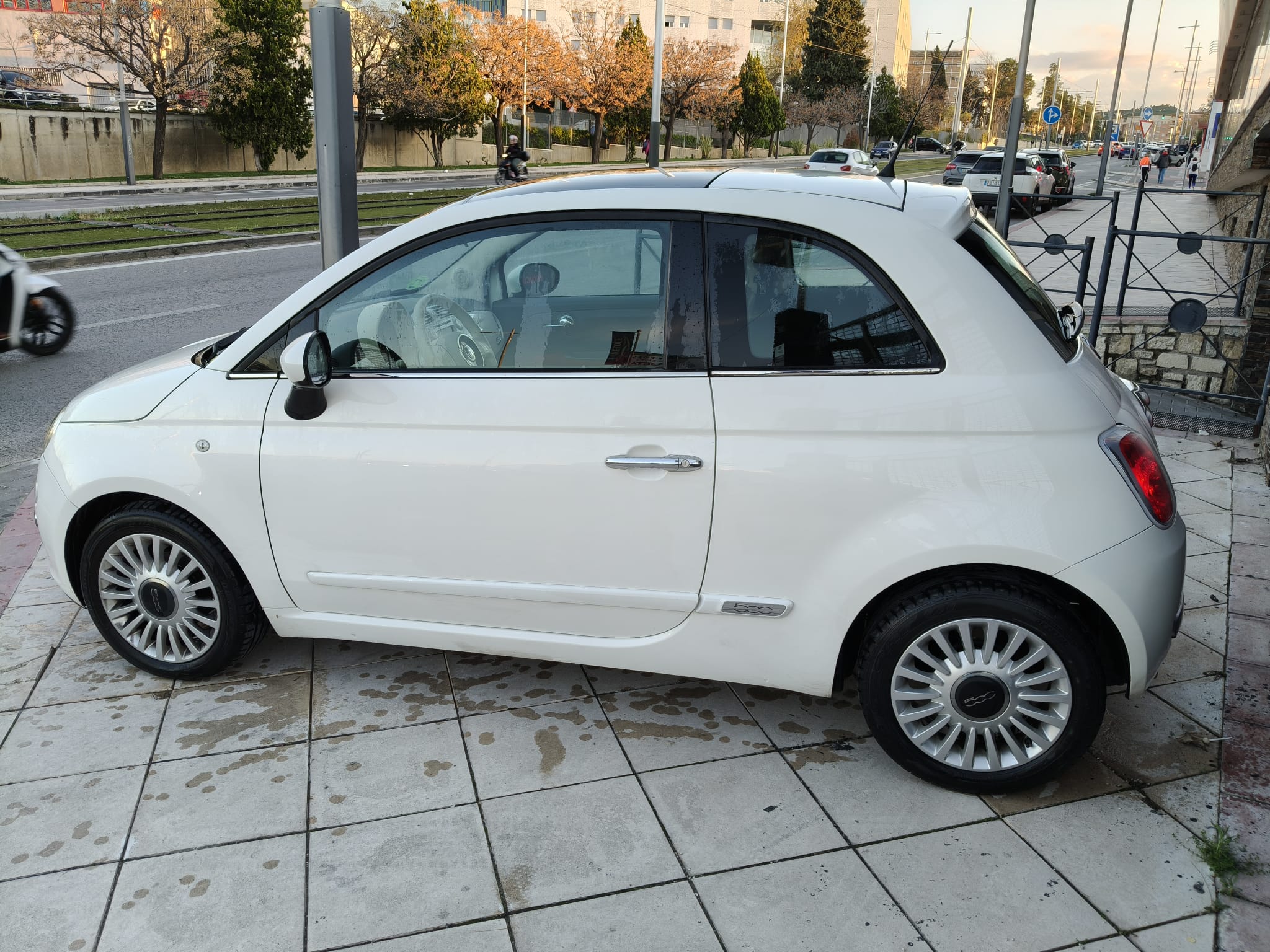 Fiat 500 2011 - Vista 3/4 trasera