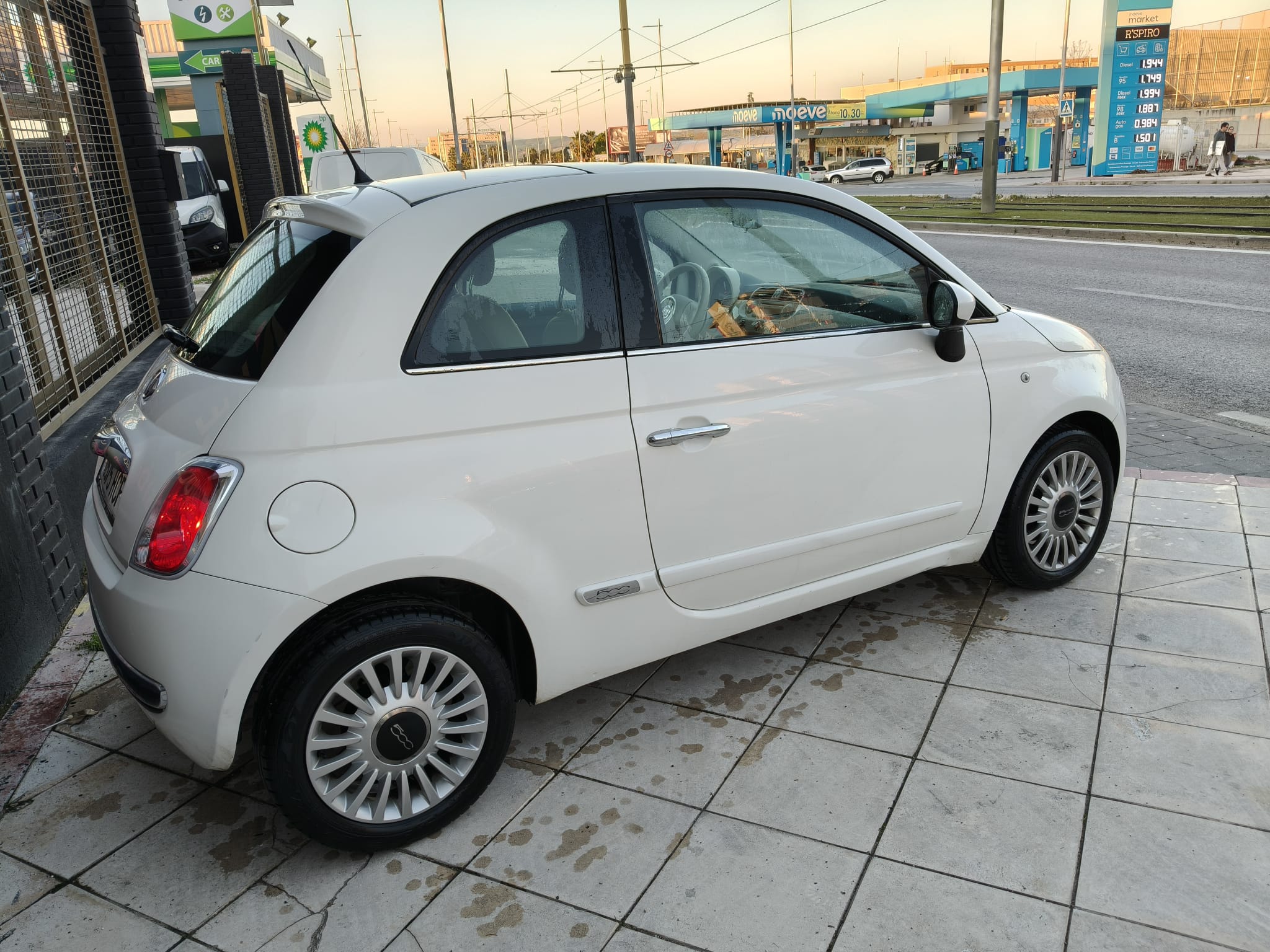 Fiat 500 2011 - Vista trasera