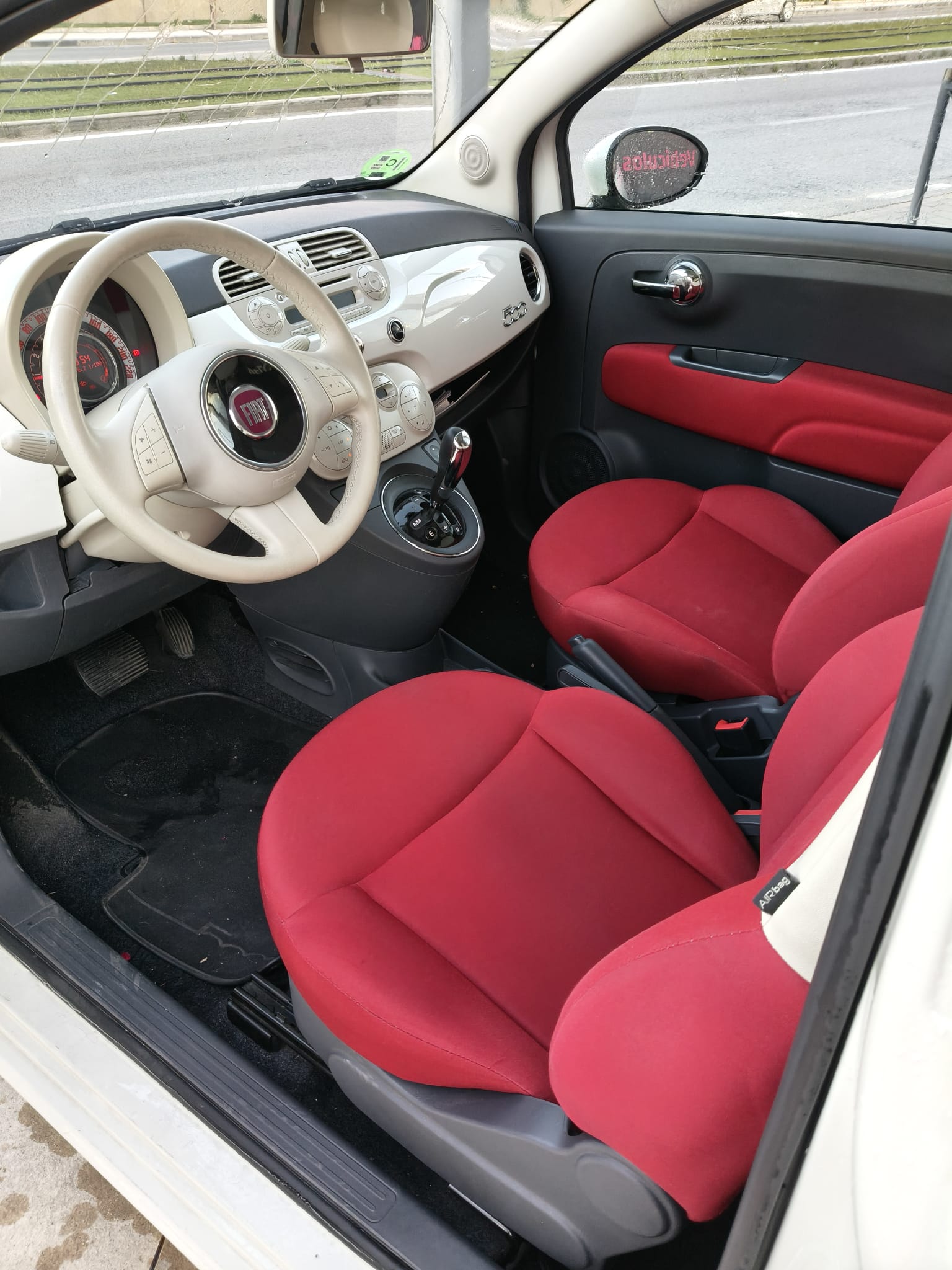 Fiat 500 2011 - Consola central