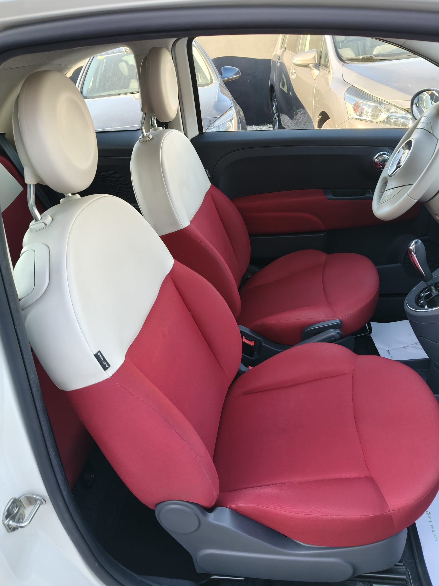Fiat 500 2011 - Asientos traseros