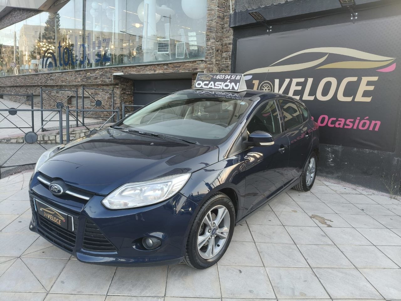 Ford Focus 1.6 2012 - Vista 3/4 frontal