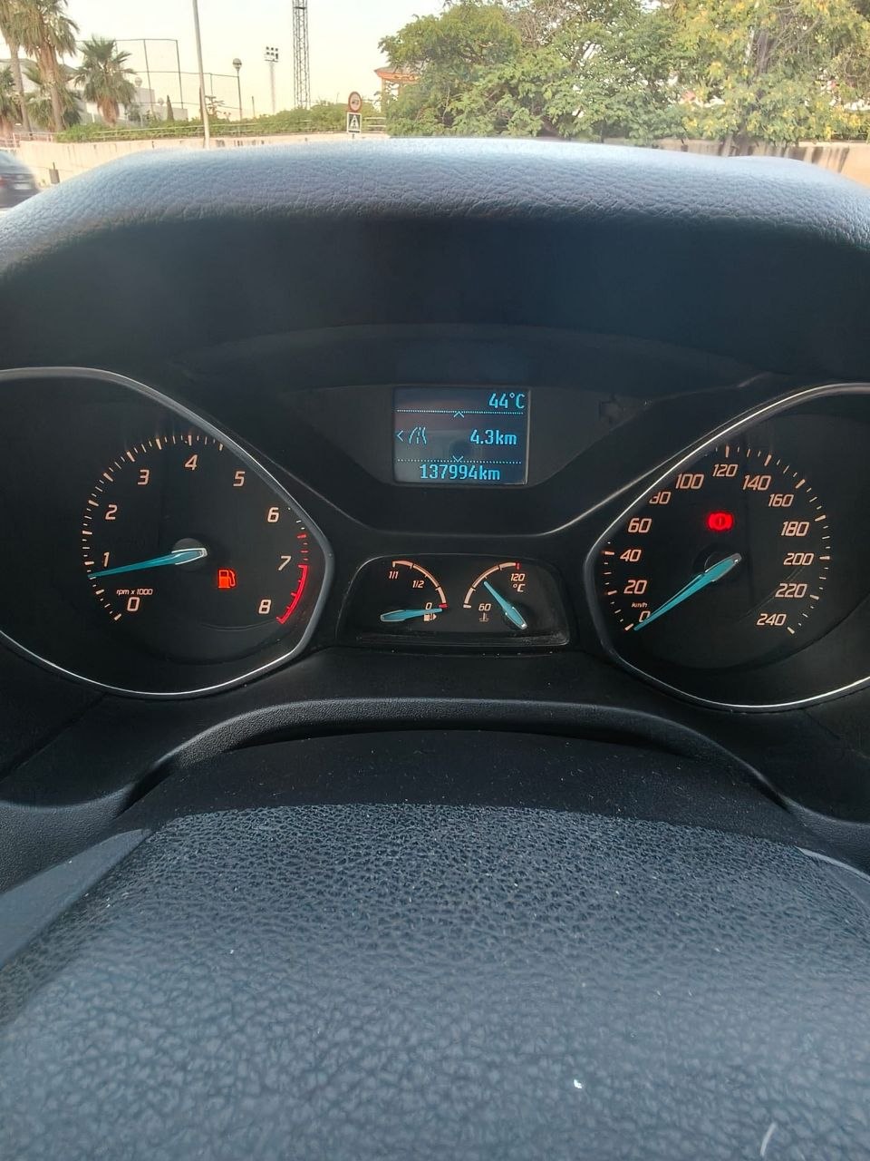 Ford Focus 1.6 2012 - Consola central