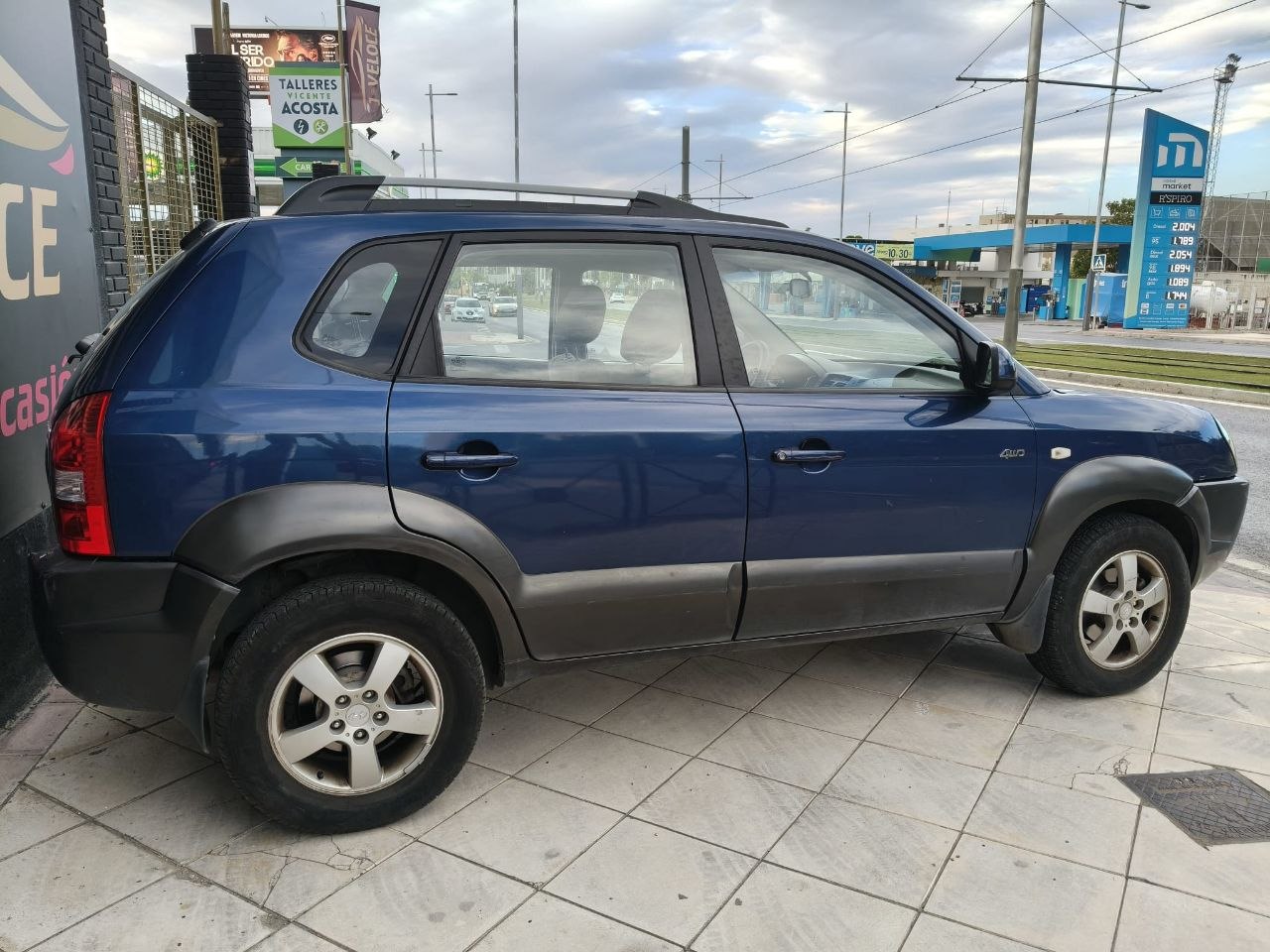 Hyundai Tucson 2.0 2008 - Vista trasera