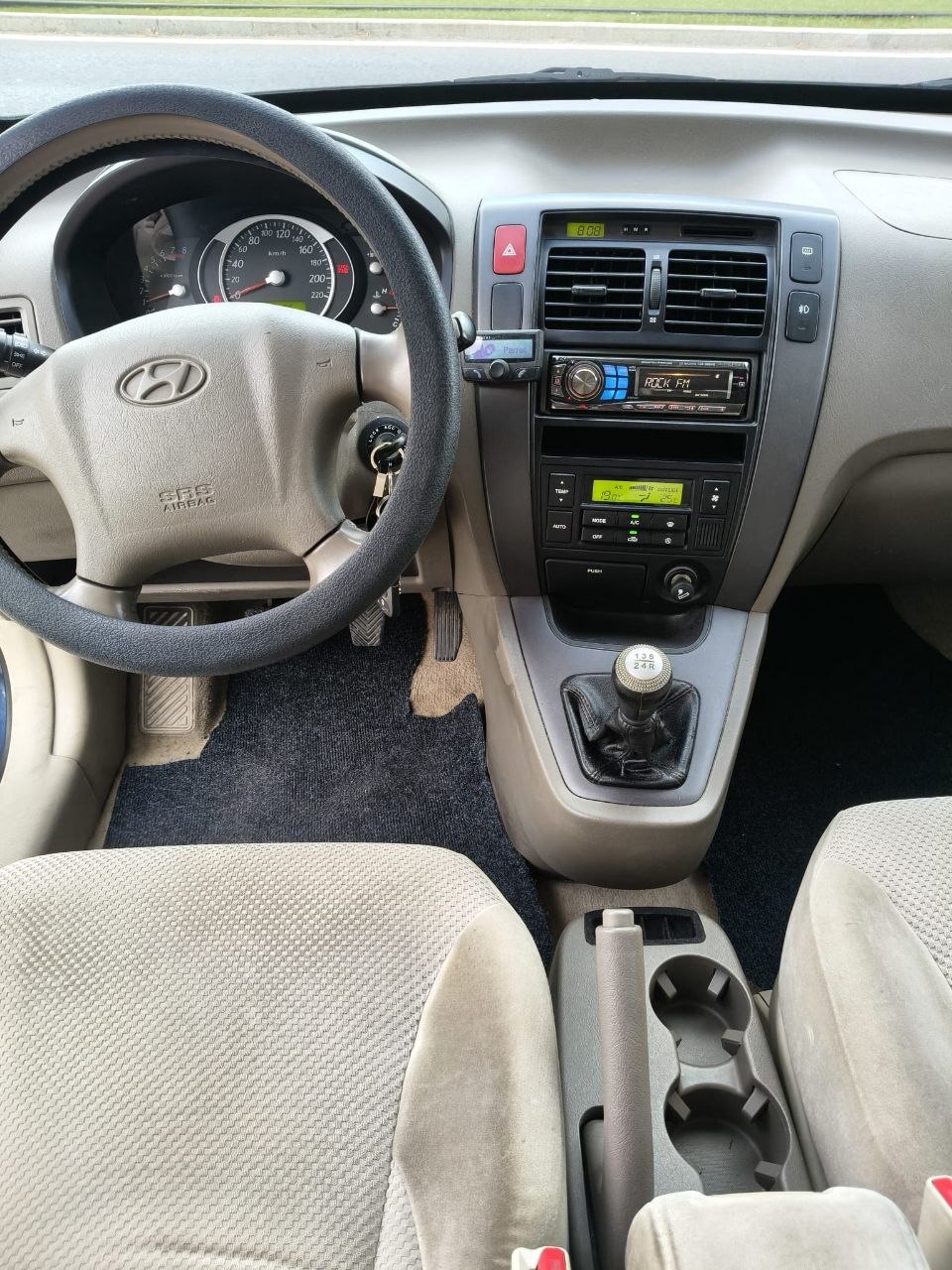 Hyundai Tucson 2.0 2008 - Panel de control