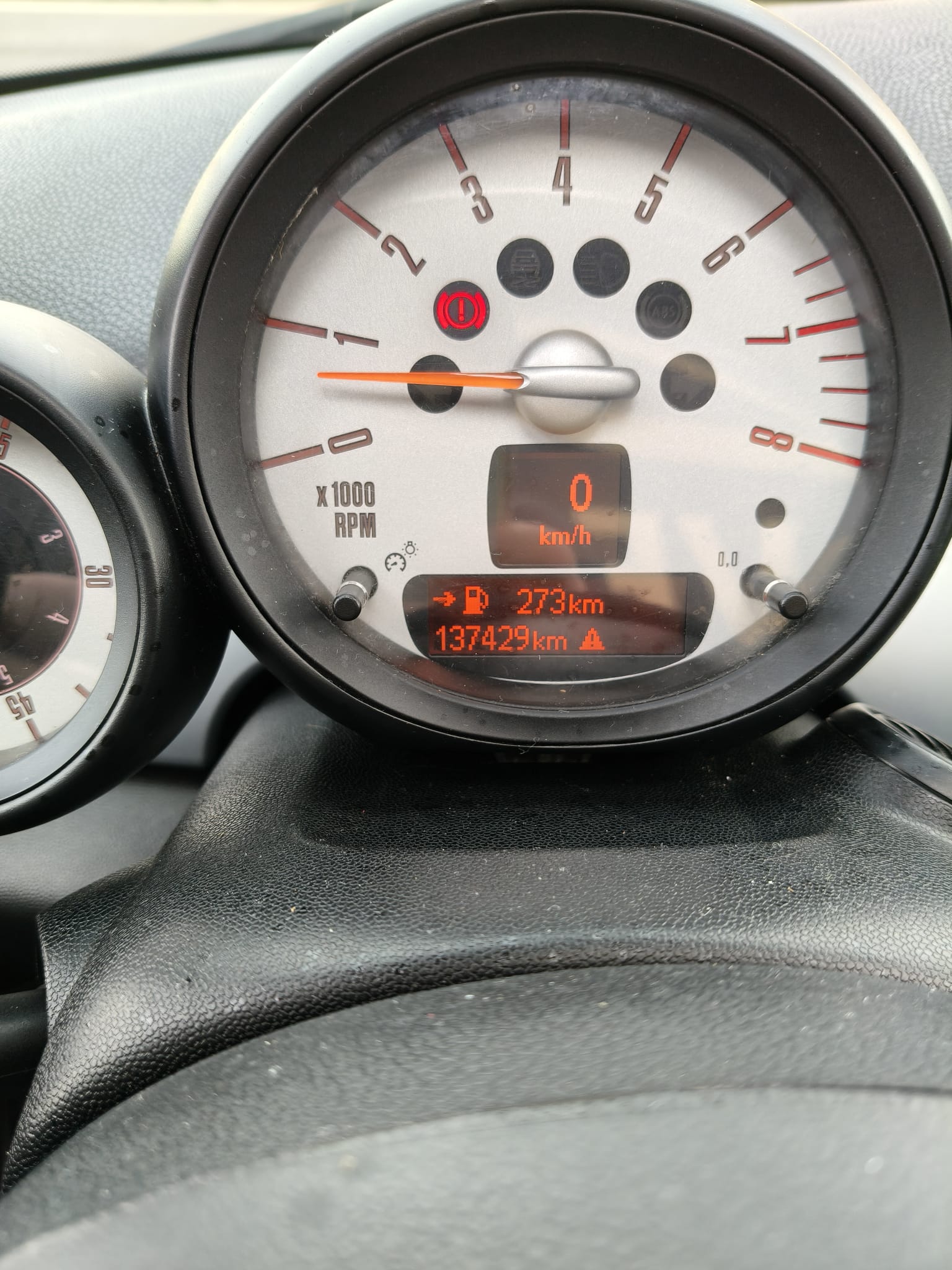 MINI Cooper Cabrio 2012 - Salpicadero