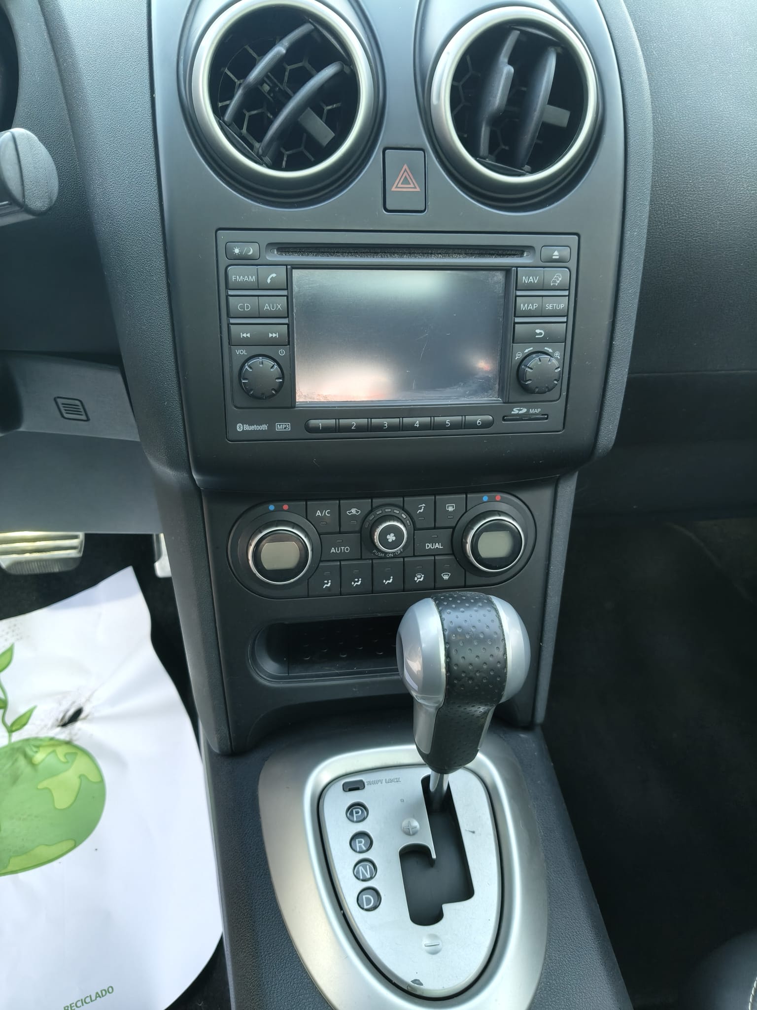 Nissan QASHQAI2 2010 - Salpicadero