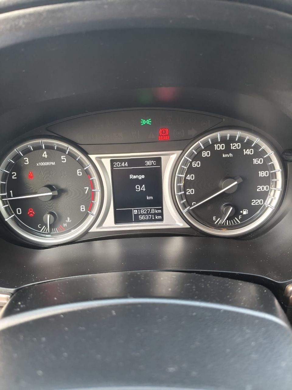 Suzuki Vitara 1.6L VVT GLE 2WD 5p. 2017 - Salpicadero