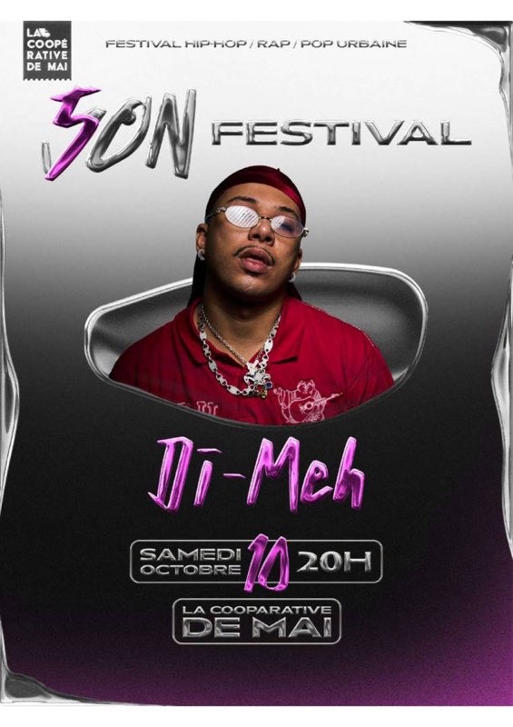 Affiche de Son Festival (tête d’affiche : Di-meh)