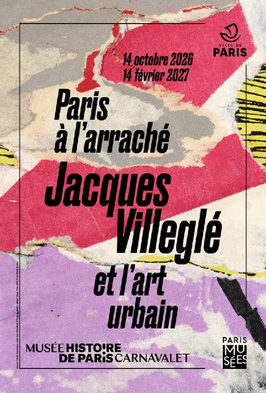 Affiche de Paris à l'arraché | Jacques Villeglé
