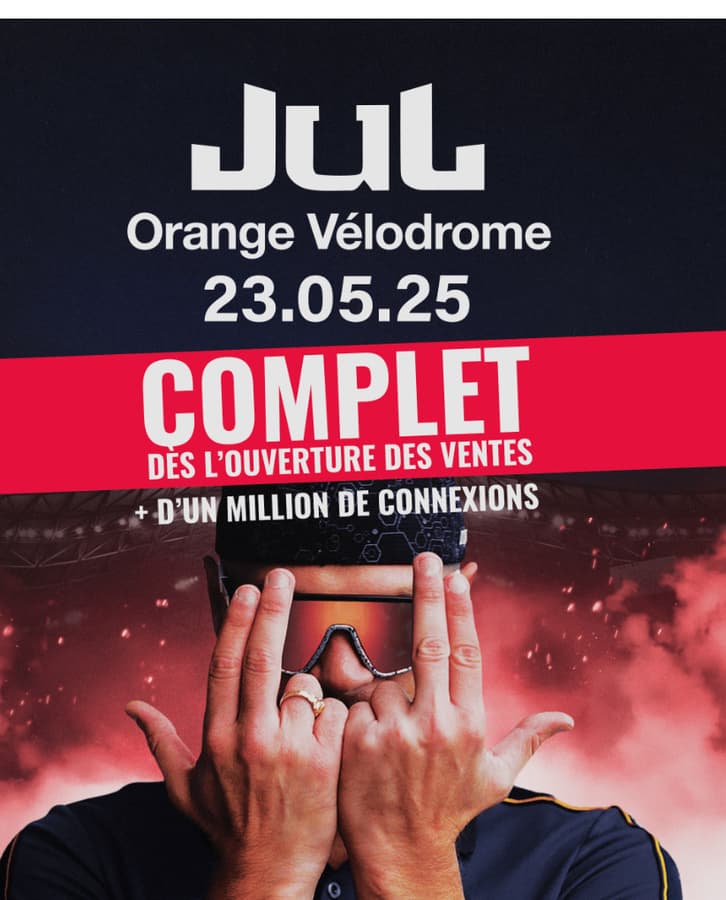 Affiche de vélodrome de jul