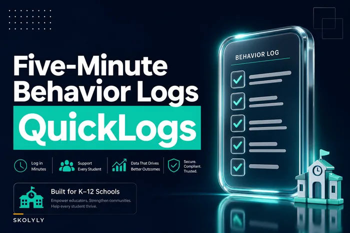 Five-minute behavior logs elementary teachers can use daily without extra work