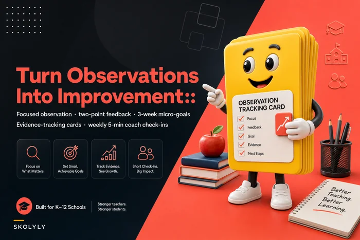 Turn observations into improvement cycles: an observation-to-coaching workflow coaches can use tomorrow