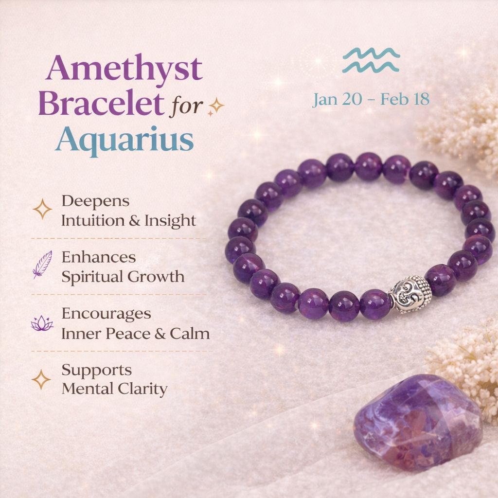 Aquarius Amethyst Bracelet 2