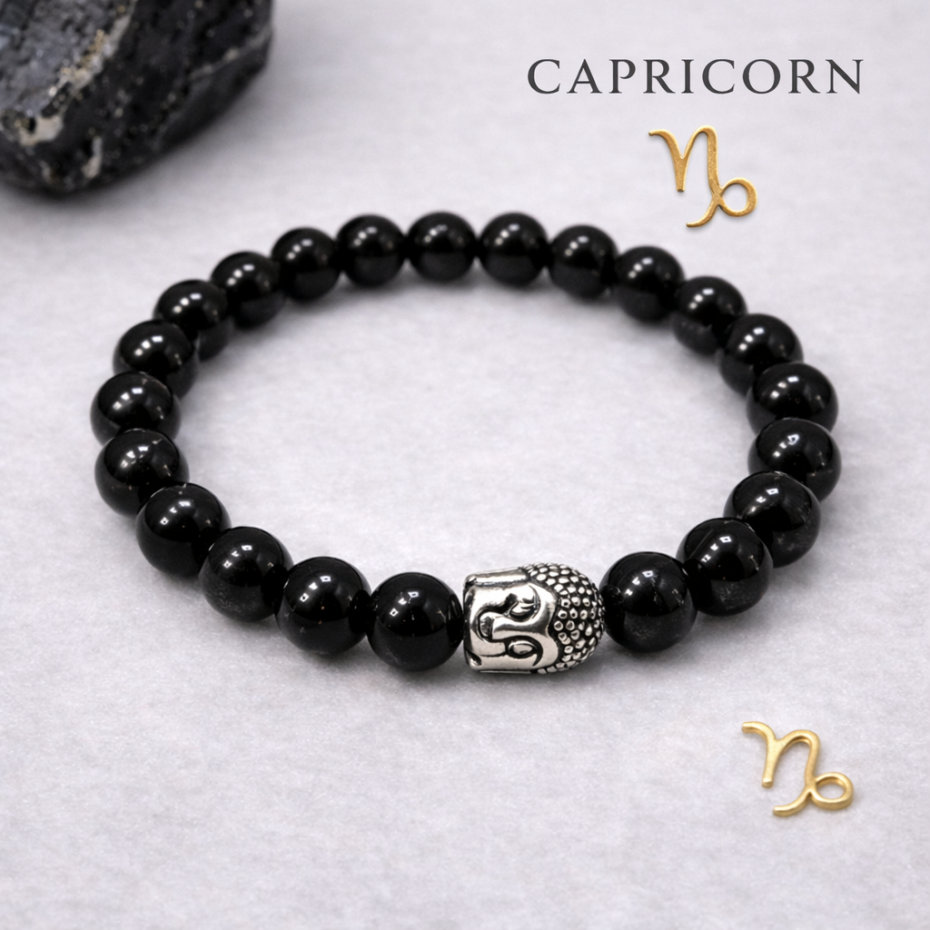 Capricorn Black Tourmaline Bracelet