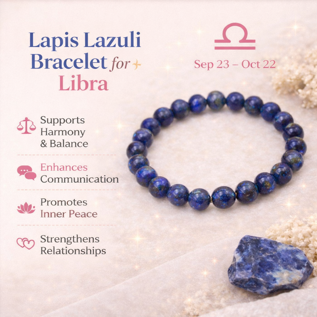 Libra Lapis Lazuli Bracelet 2