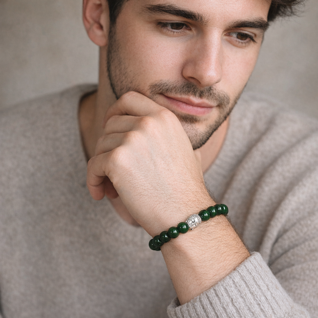 Pisces Green Jade Bracelet 3