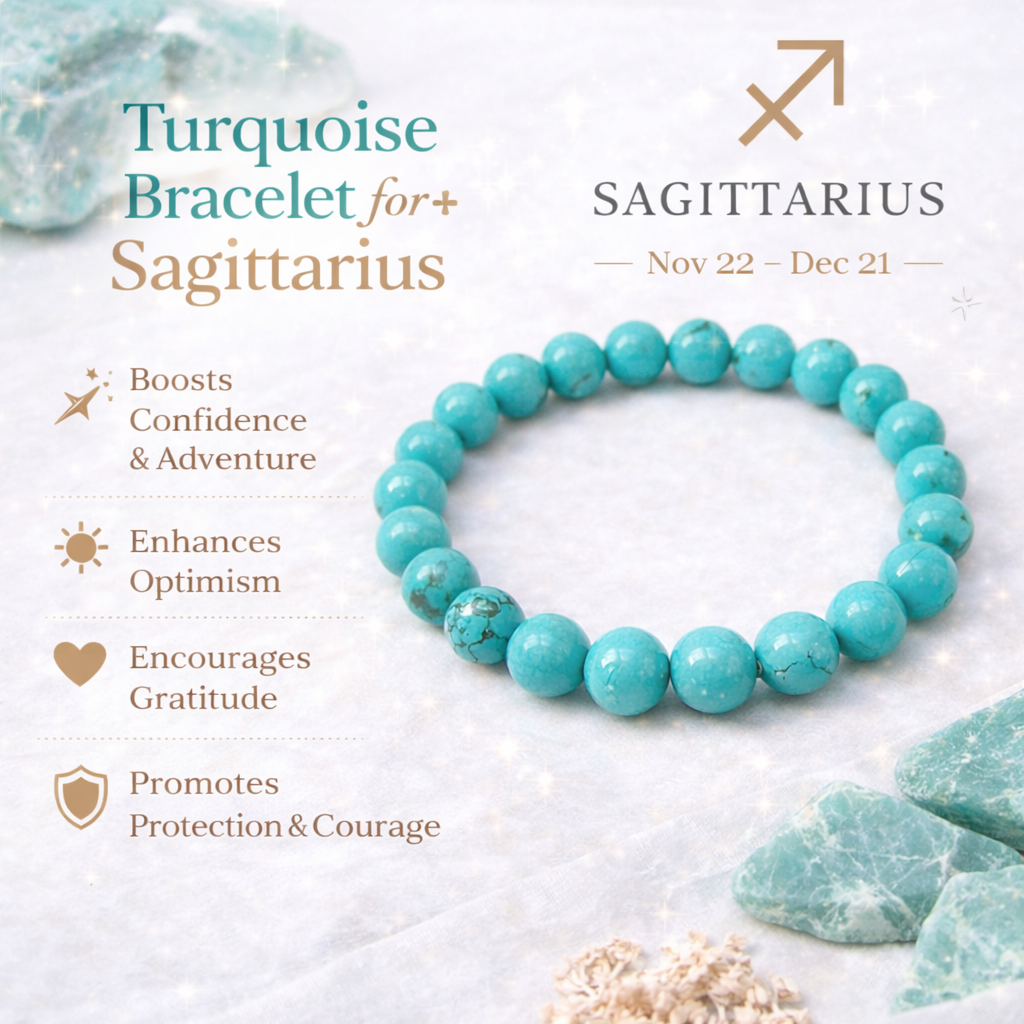Sagittarius Turquoise Bracelet 2