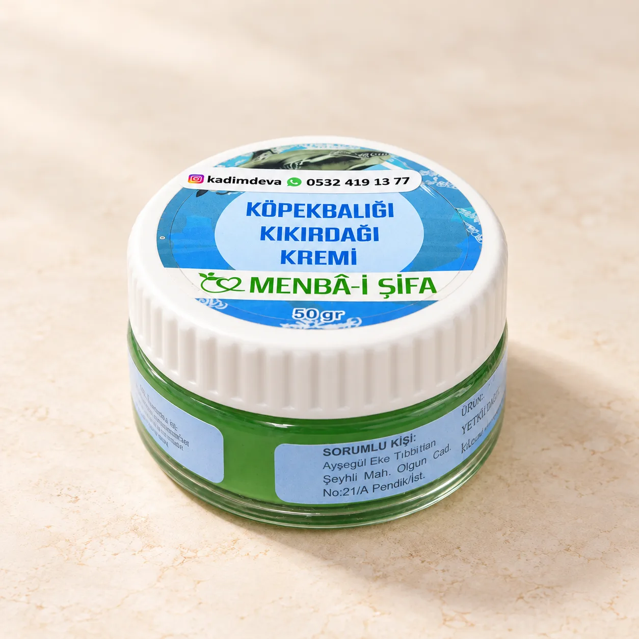 Köpek Balığı Kıkırdağı Kremi