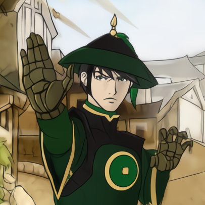 Silent Hero in Emerald 