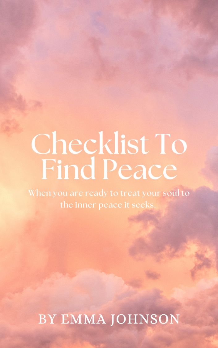 Checklist To Find Peace