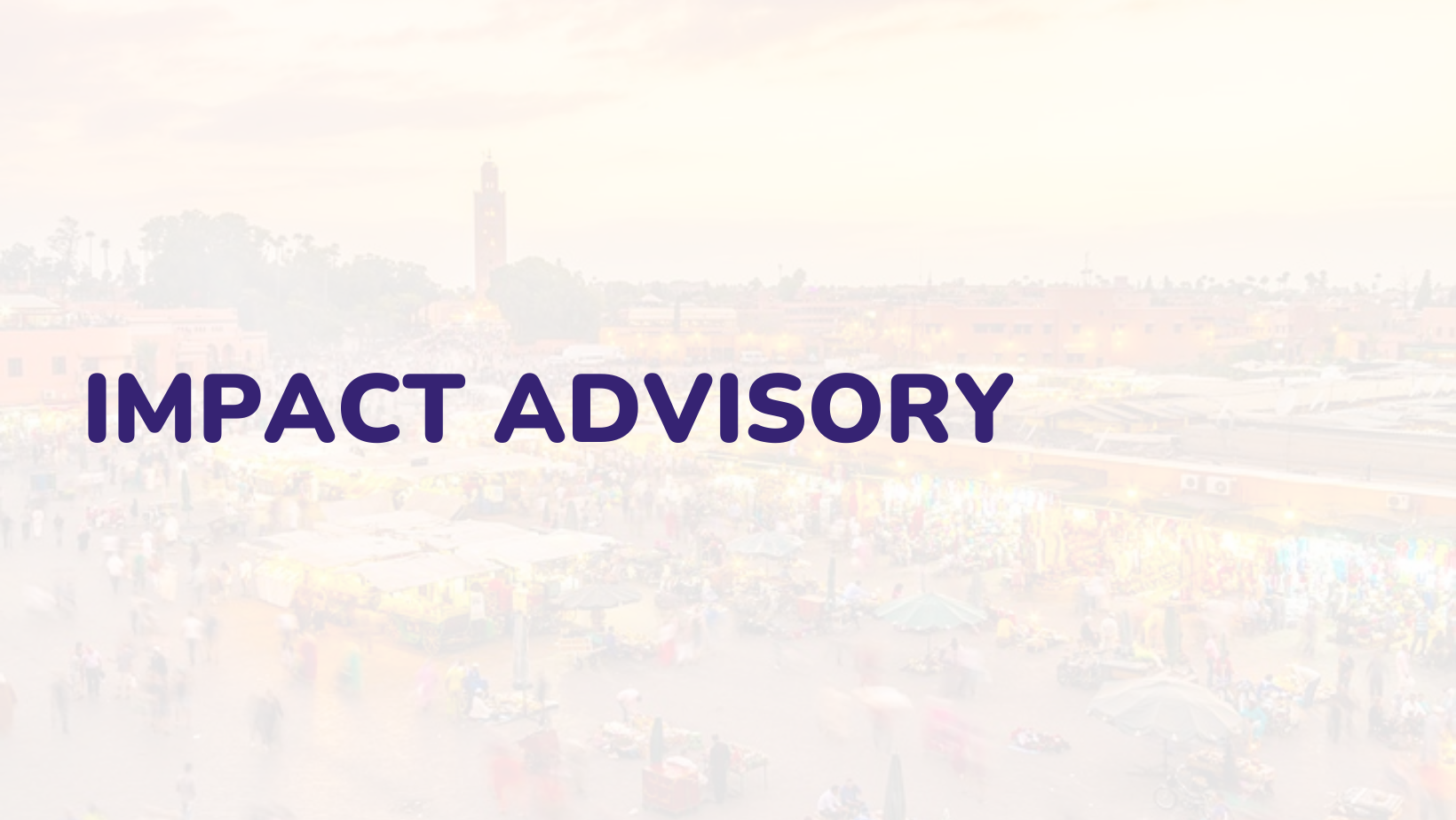 Impact Advisory