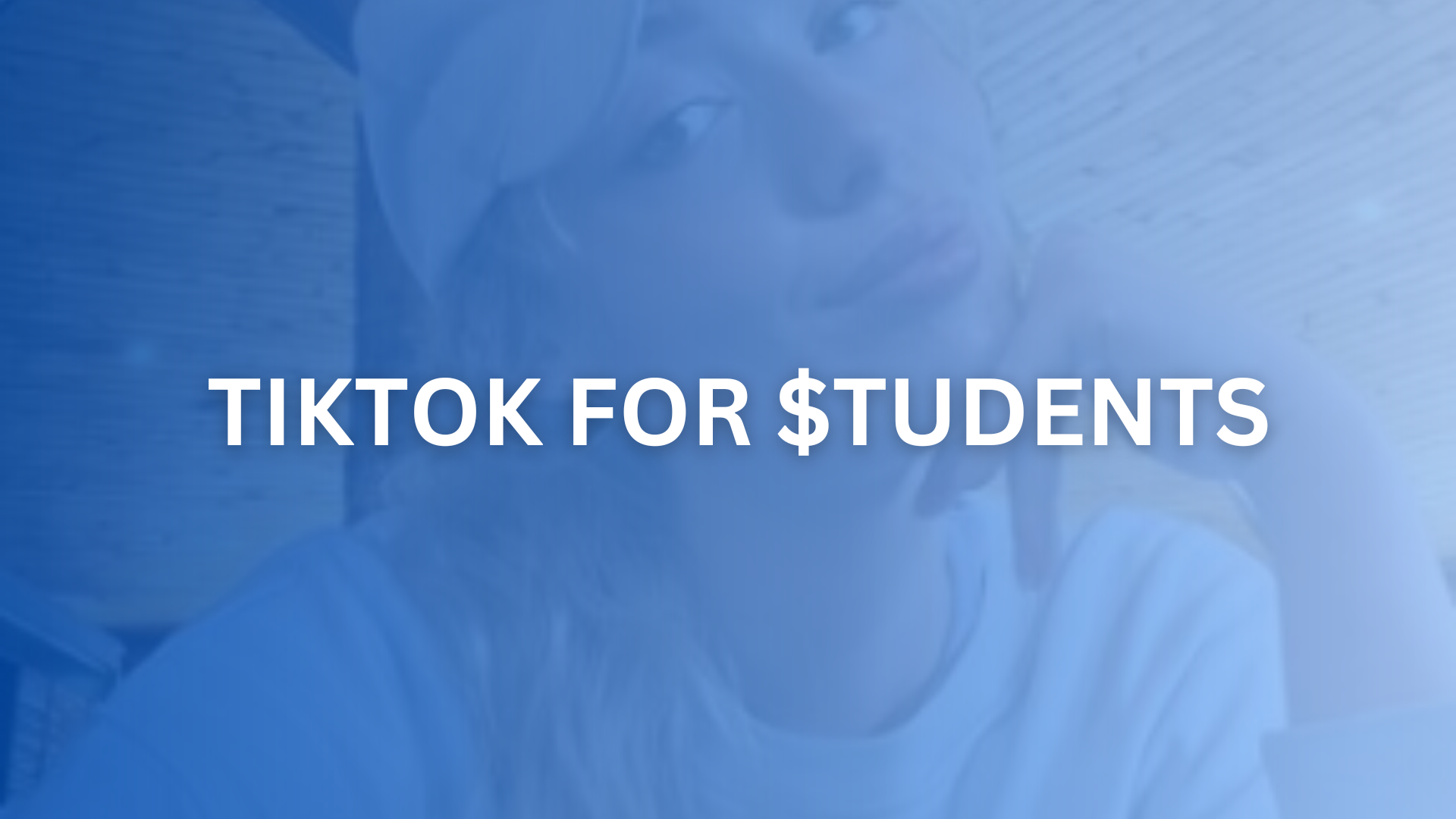 Make MONEY on TikTok as a student!