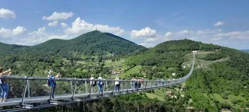 MEGYER-HEGYI TENGERSZEM és SÁTORALJAÚJHELY FÜGGŐHÍDJA 4