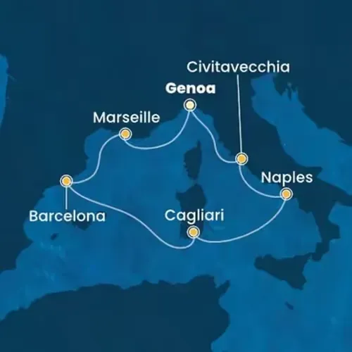 Ciao Italia-Bonjour France-Salve Sicília-Tengeri hajós utazás 1