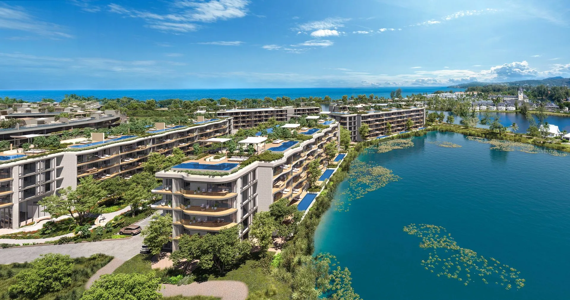 Bellaguna Lake Residences Lotus - Apartament, Phuket