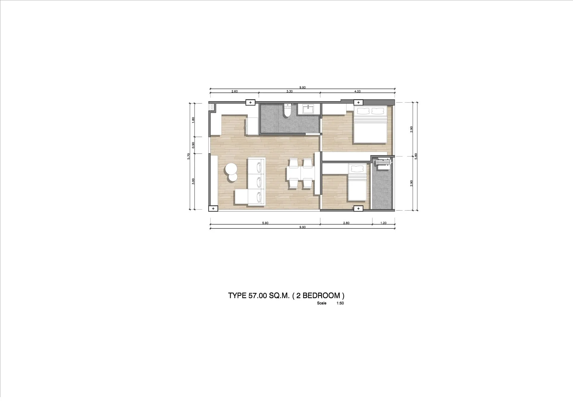Hennessy Residence Karon 80