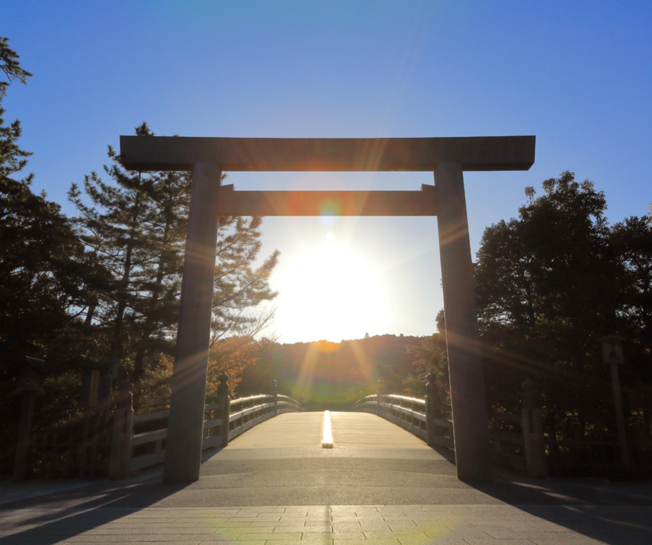 A view of Ise Grand Shrine (Ise Jingu) - 3