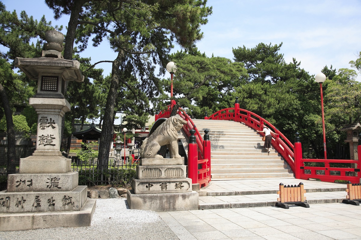 A view of Sumiyoshi Taisha - 2