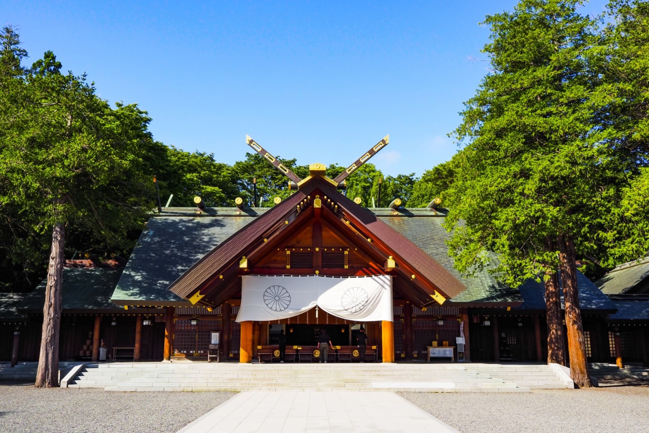 A view of Hokkaido Jingu
