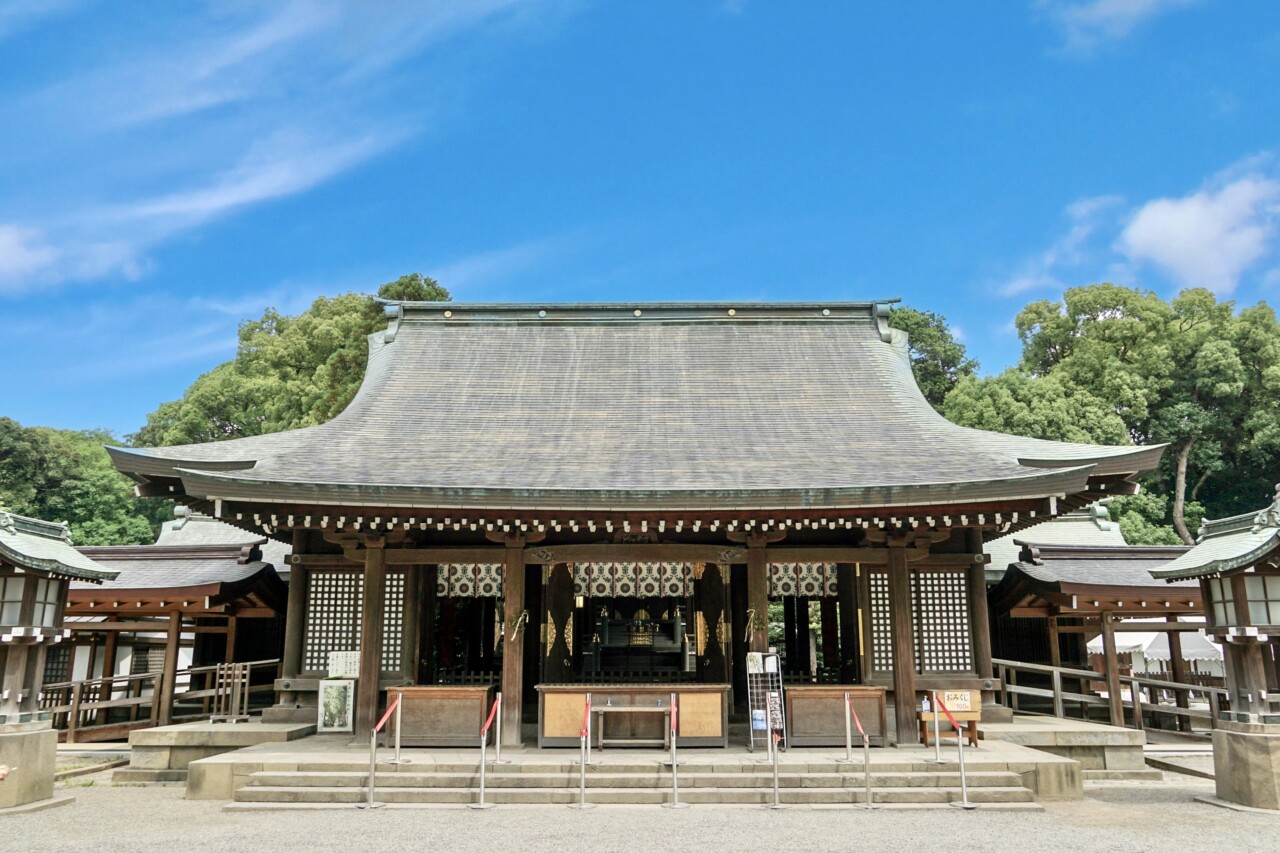 A view of Hikawa Shrine, Saitama