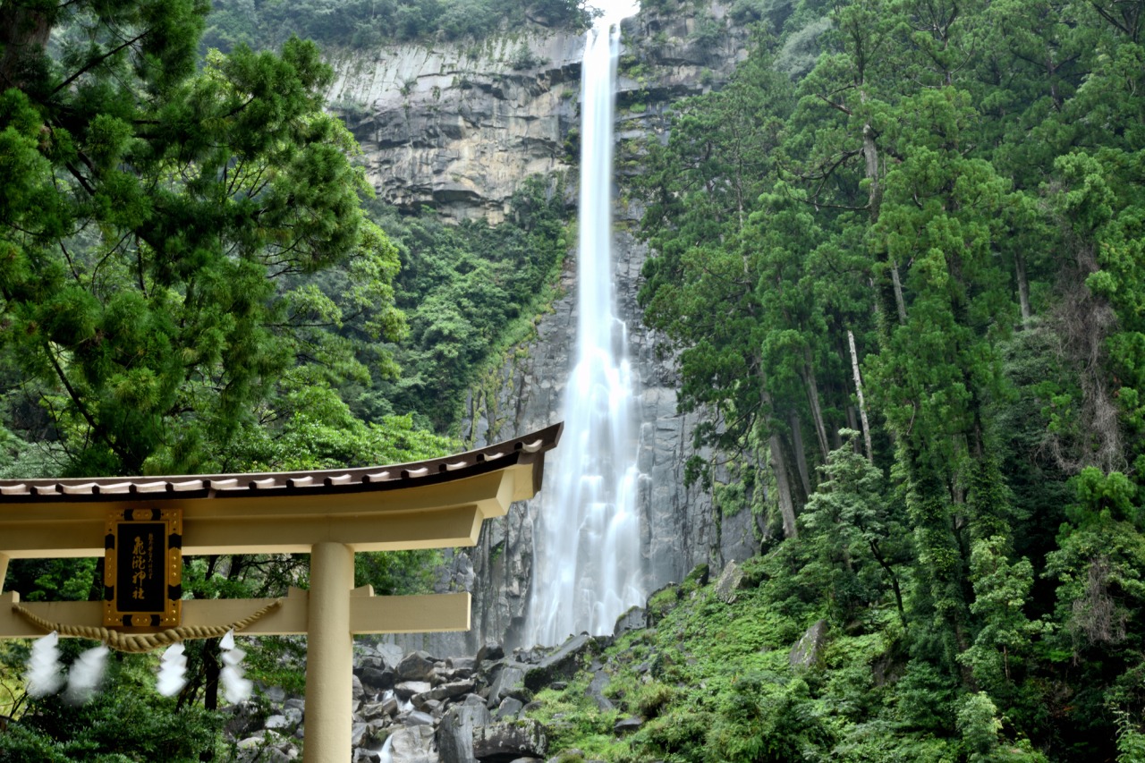 A view of Kumano Nachi Taisha