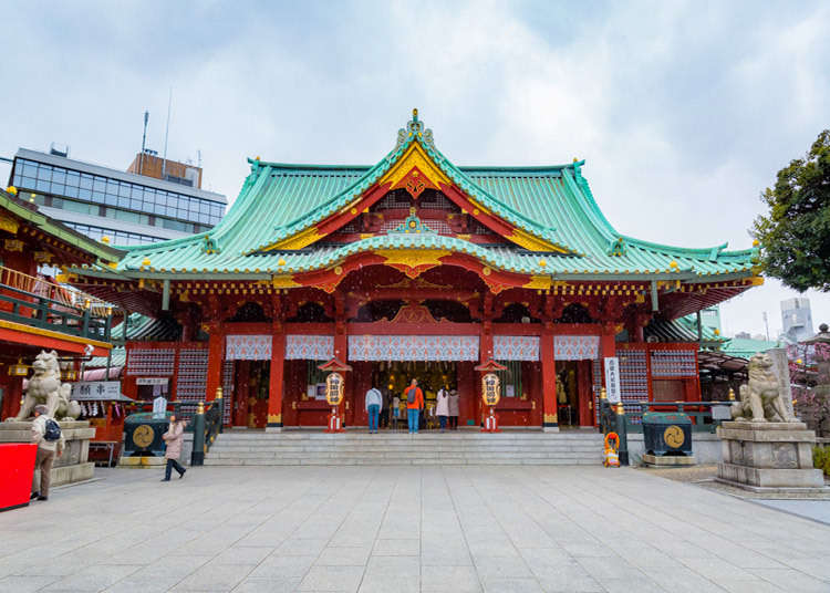 A view of Kanda Myojin