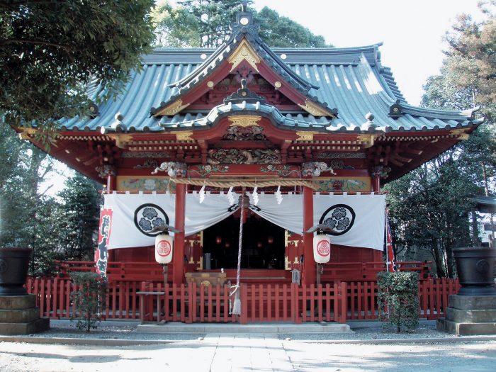 A view of Kanasana Shrine