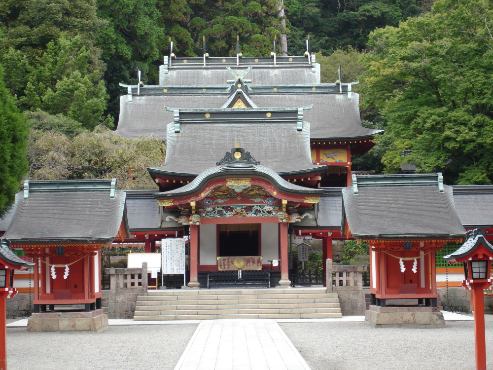 A view of Kirishima-jingu Shrine - 3
