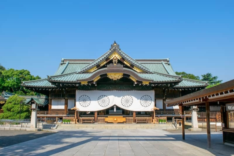 A view of Yasukuni Shrine
