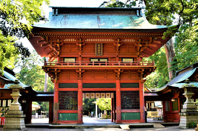 A view of Itsukushima Shrine - 2