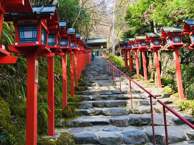 A view of Kifune Shrine