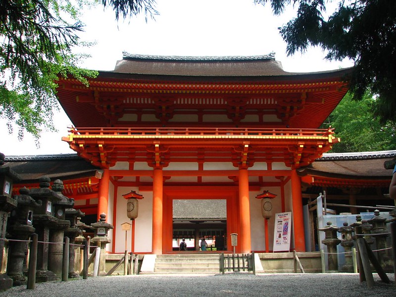 A view of Kasuga Taisha