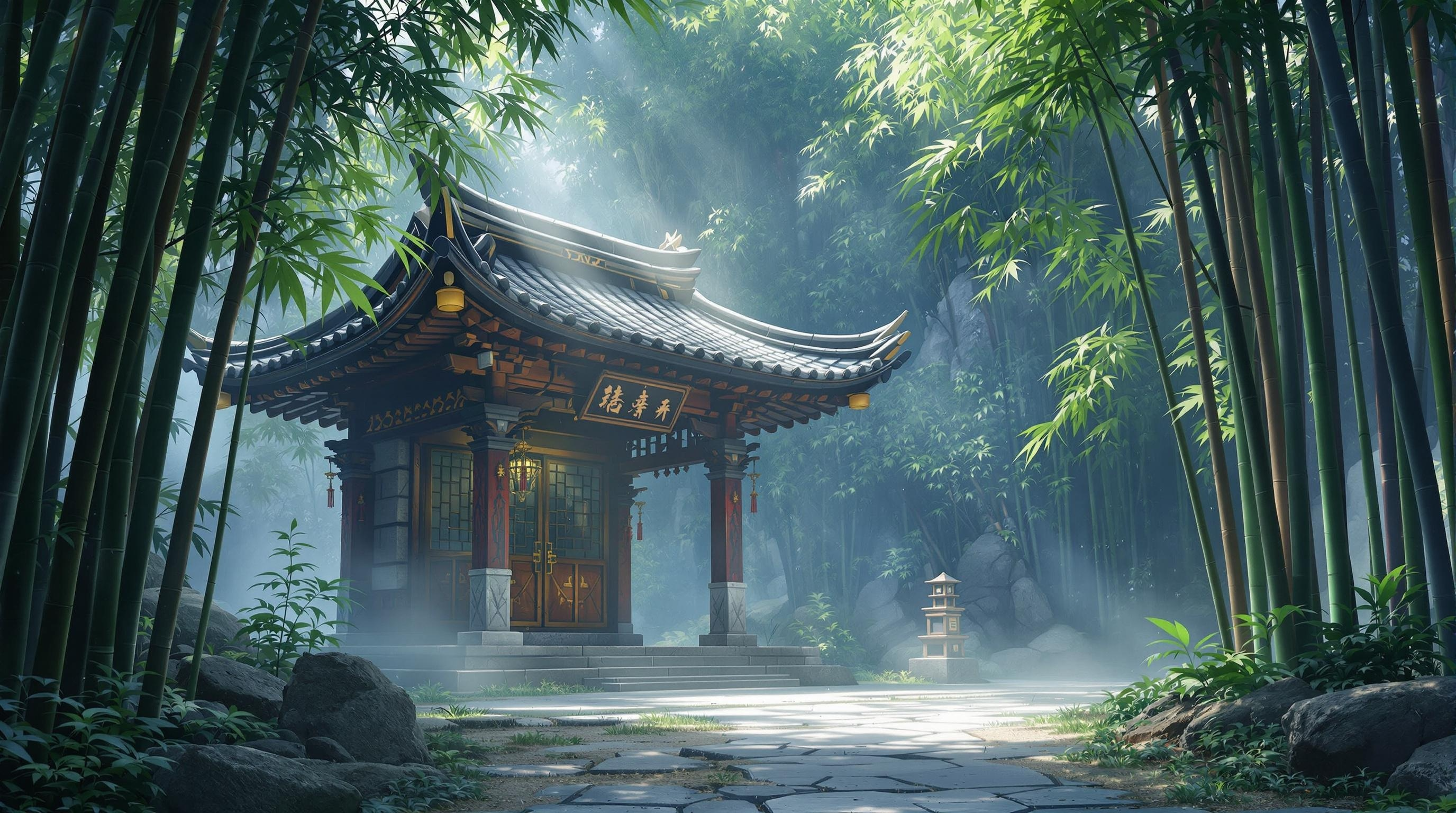 A view of Shrine of Woven Fates