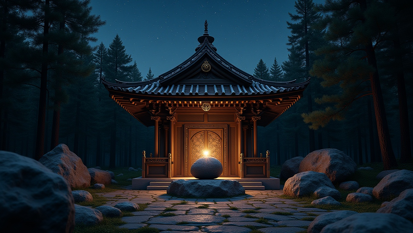 A view of The Star-Forge Shrine
