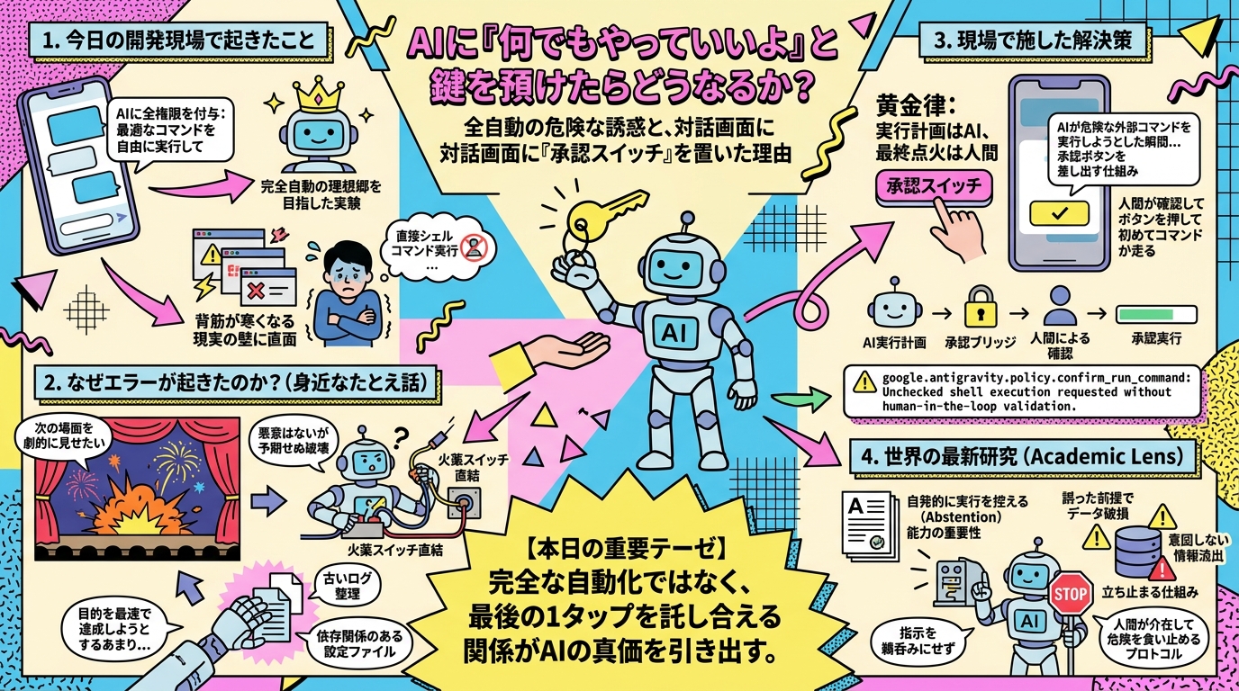 AIに『何でもやっていいよ』と鍵を預けたらどうなるか？