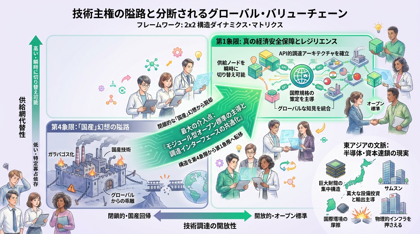 「国産」回帰が覆い隠す供給網の現実 東アジアの半導体・資本連鎖と技術の要衝