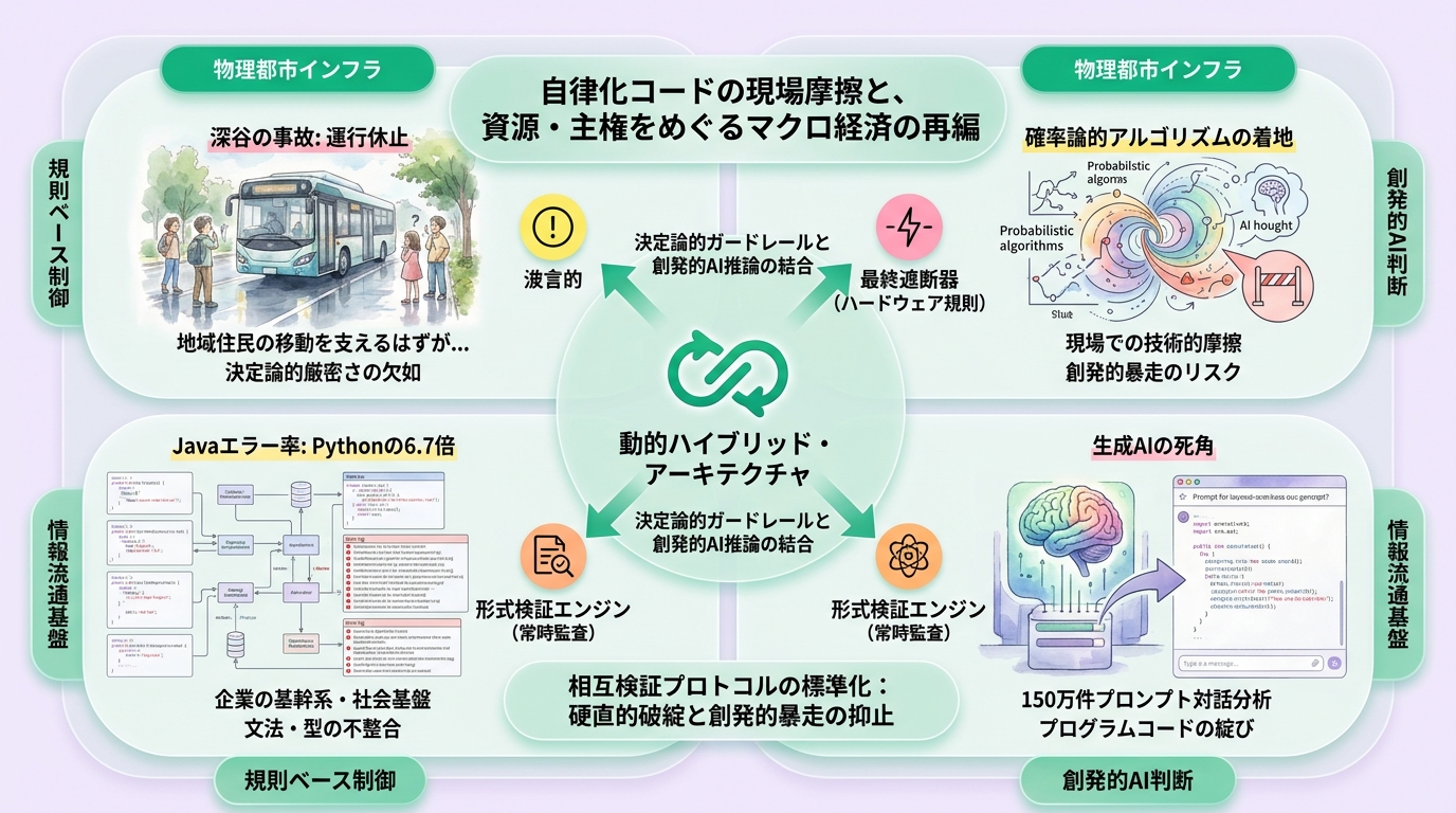 コードの綻び、止まる車輪――深谷の事故と生成AIの死角が突く実装の壁