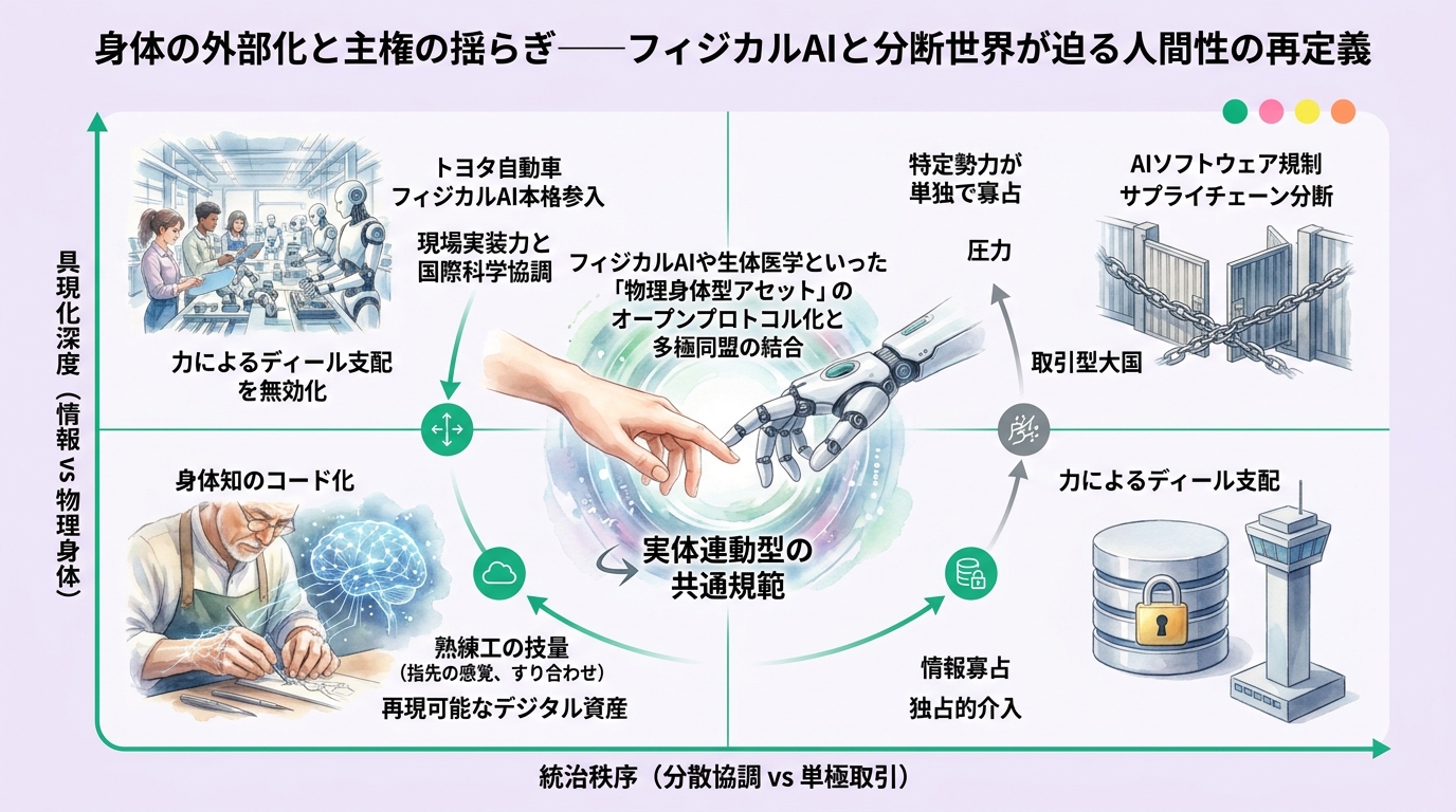 身体知のコード化が迫るものづくりの変容――「フィジカルAI」が工場の床に立つ日